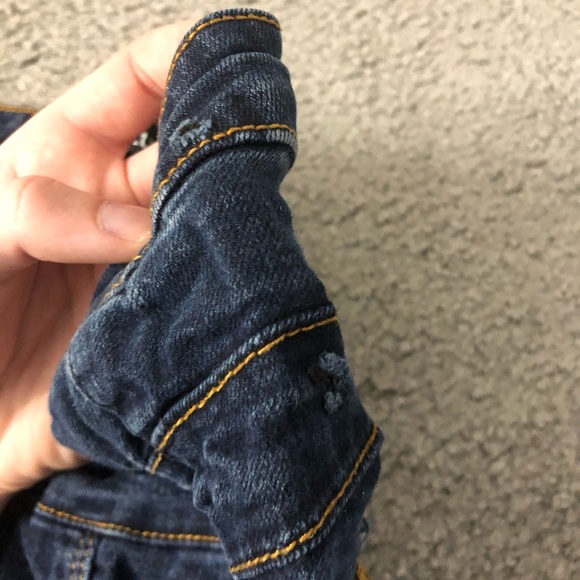 High Rise Dark Wash Jeans - Picture 3 of 4